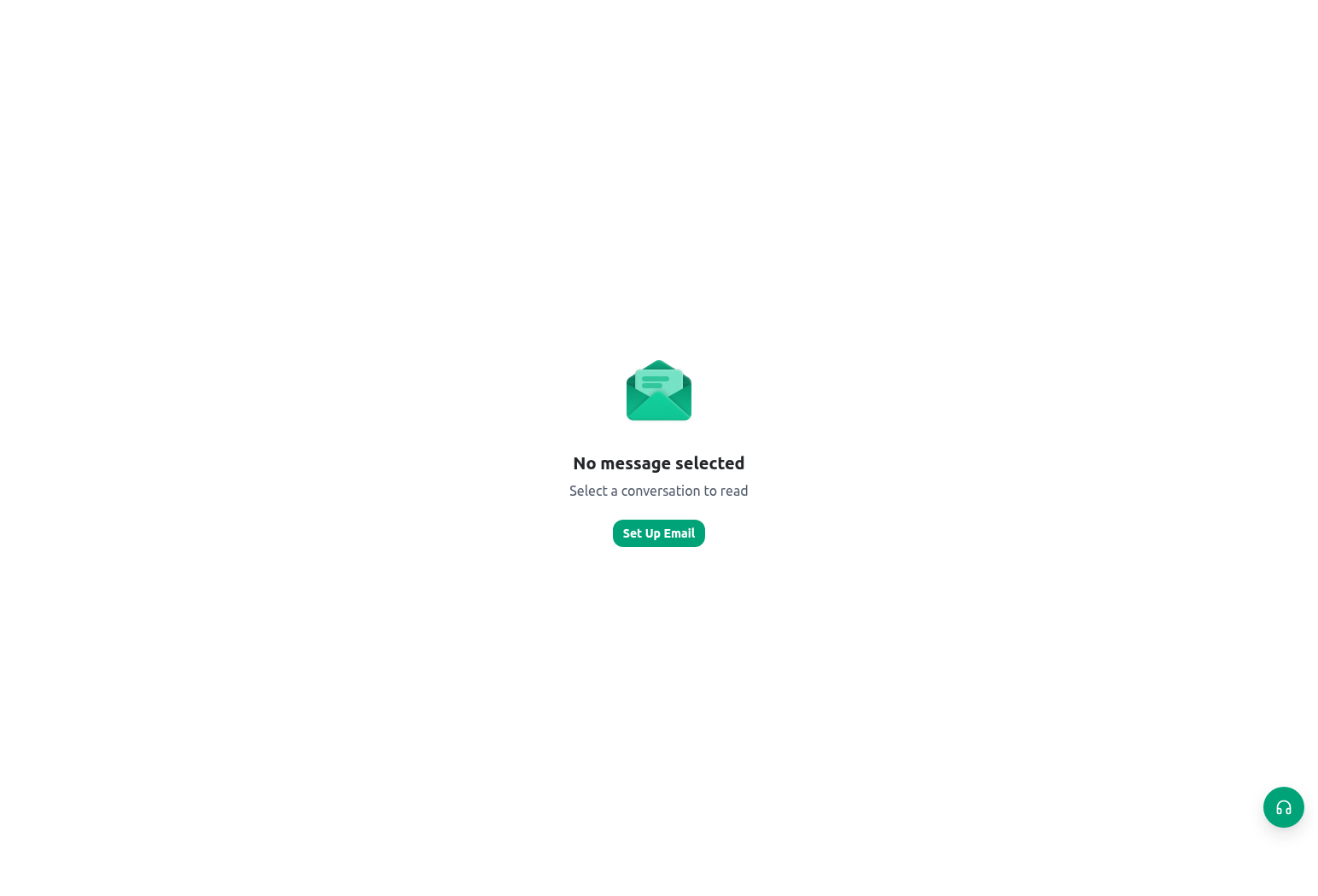 KayanOS mailbox view for a representative service team.
